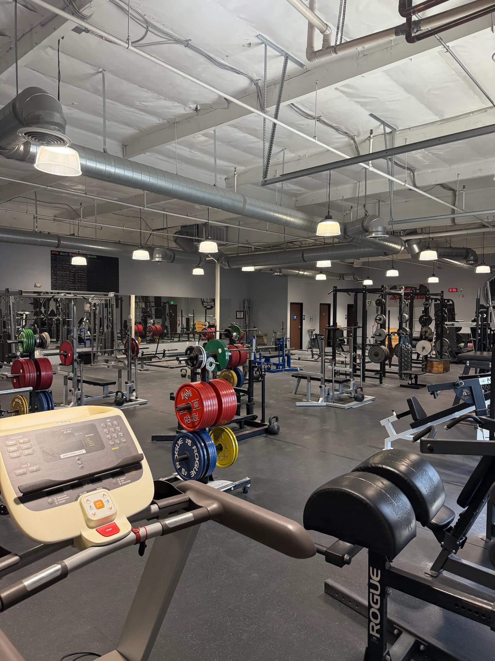 The training hall at Convoy Strength